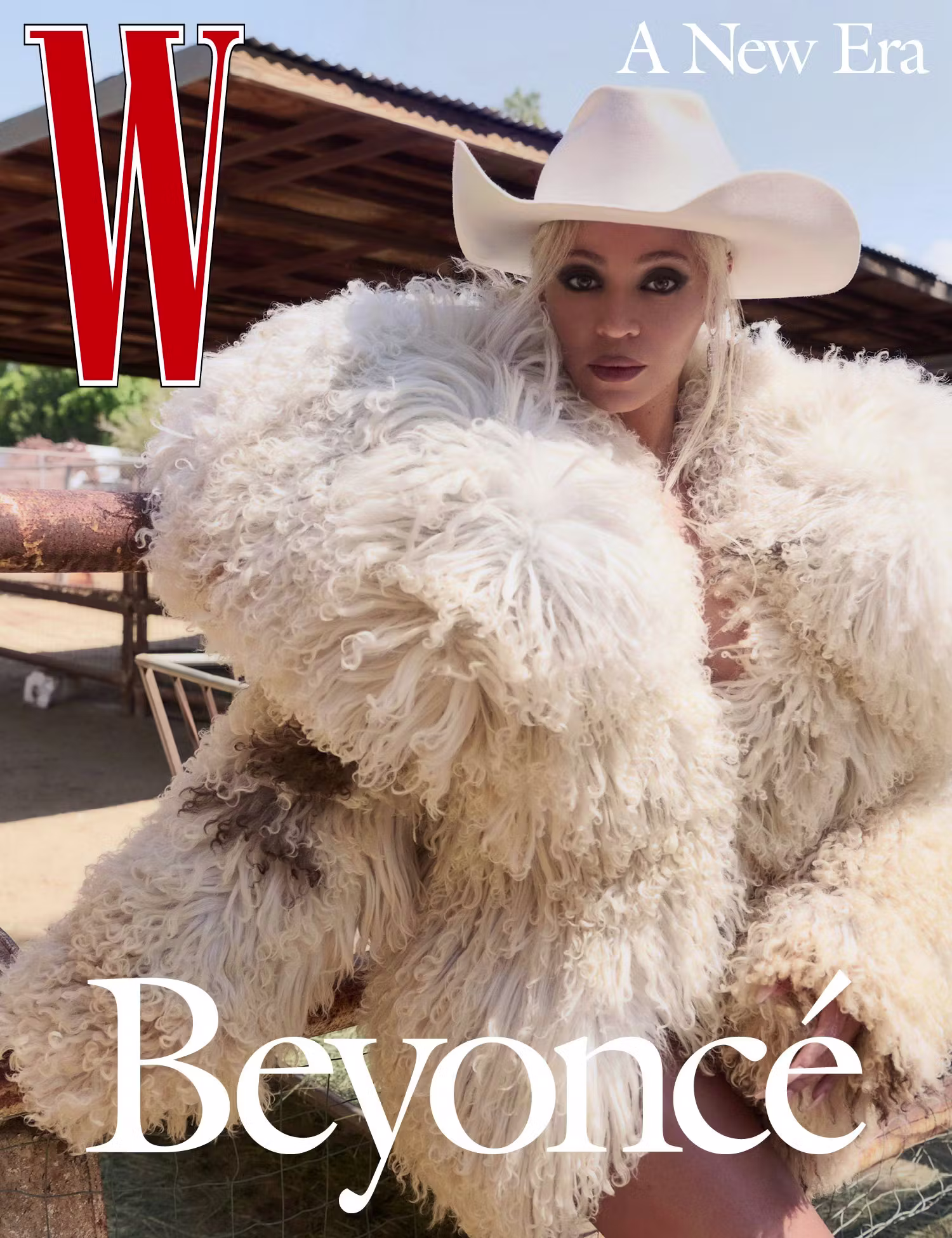 Beyoncé — W Magazine cover, cowboy Americana